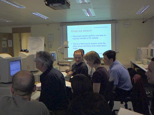 Figure 2: Participants at one of the parallel sessions
