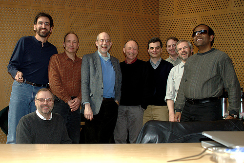 photo (147KB) : Figure 1 : TAG members : Norm Walsh (Sun Microsystems), Rhys Lewis (Volantis), Tim Berners-Lee(W3C), Henry S. Thompson (University of Edinburgh), (Vincent Quint, INRIA, membership term now expired), Noah Mendelsohn (IBM), Dan Connolly (W3C), Stuart Williams (HP), T.V. Raman (Google)